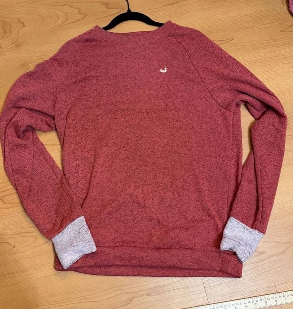 Southern Marsh Asheville Terry Sweater Strawberry Fizz